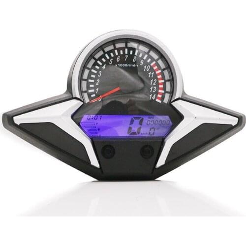Motorcycle LCD DigitalInstrument Gauge Speedometer Odometer Tachometer For Honda CBR250