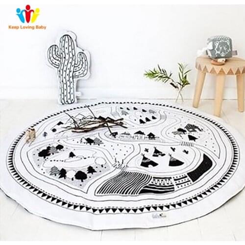 Baby Blanket Kids Crawling Carpet baby Bedding Stroller Blanket Childrens Room Decoration Baby Bedding Cover Kids Game Mat