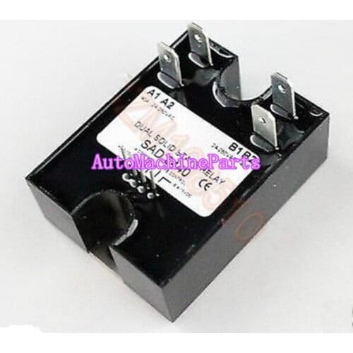 Dual Solid State Relay SSR 4-15VDC Input 280VAC 40A D2440D Zero-Crossing