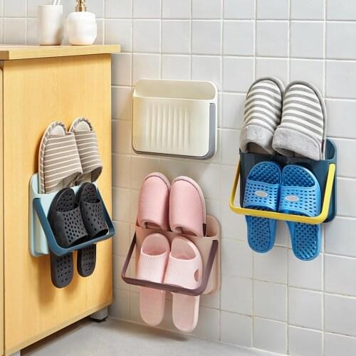 Creative Wall-mounted Multifunctional Household Daily Shoe Storage Holder Rack