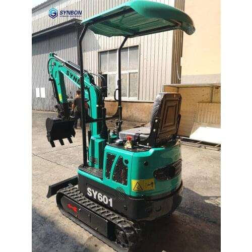 SYBON 1.0Ton Small Digger Mini excavator agricultural Machine indoor demolition, small earthwork, civil engineering, desilting