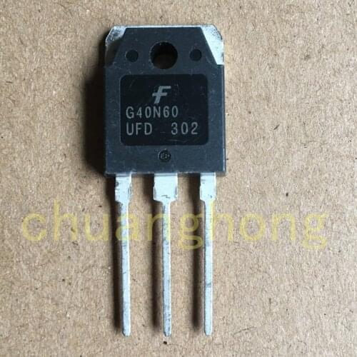 1pcs/lot high-powered triode G40N60UFD 40A 600V original packing new IGBT tube TO-247 G40N60