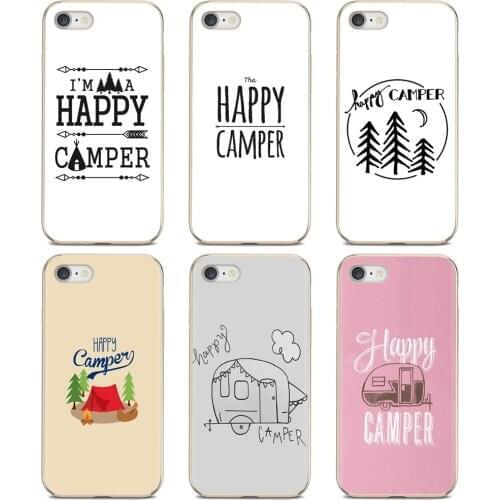 Soft Cover Colorful Happy Camper Pastel Poster For Samsung Galaxy S10E S20 FE Note 10 20 Edge Lite Plus Ultra Alpha Core Prime