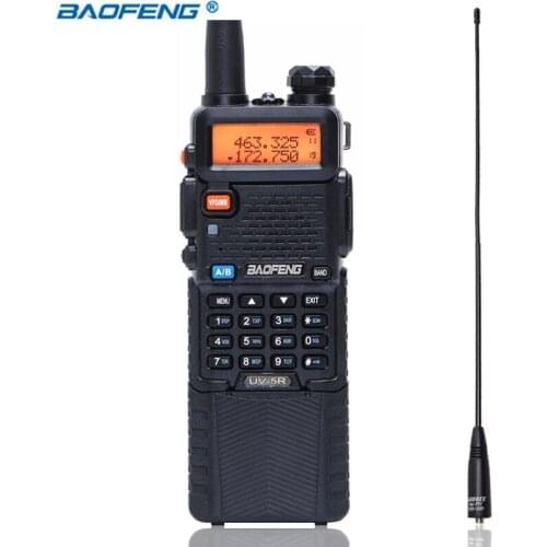 Baofeng UV-5R Walkie Talkie 5W High powerful VHF UHF Dual Band 10km Rang UV5R UV5R uv-5r Portable CB Ham Two Way Radio