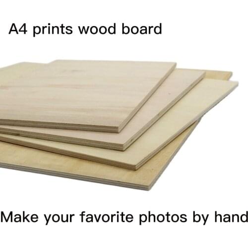 Student woodblock woodcut version A4 full basswood woodcut board 16k creative woodblock print material carving board easel