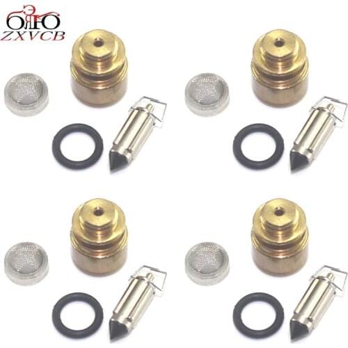 For Ninja ZX6R ZX600 J/G 1998-2002 ZZR600 ZZR ZX 600 ZX 6R ZX-6R J G Motorcycle carburetor repair kit needle valve seat parts