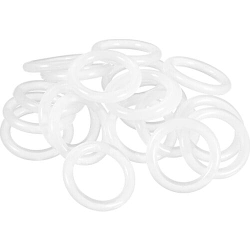 Uxcell Silicone O-Rings, 17mm Inner Diameter, 23mm OD, 3mm Width, Seal Gasket 20pcs