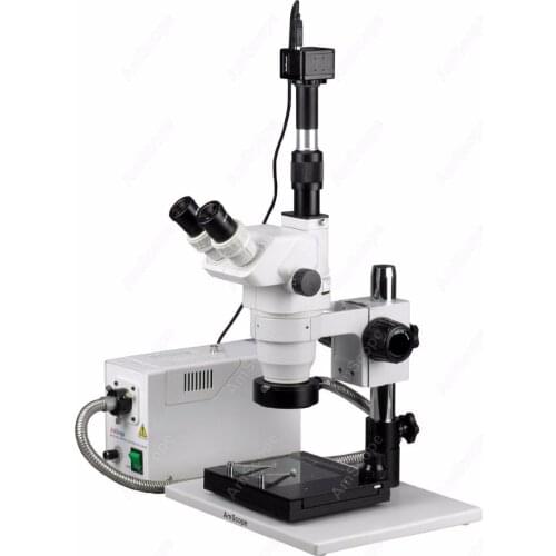 Inspection Stereo Microscope--AmScope Supplies 2X-225X Industrial Inspection Stereo Microscope + 5MP Digital Camera