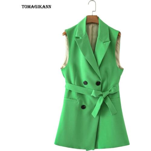 TOMAGIKANN Women's Long Vests