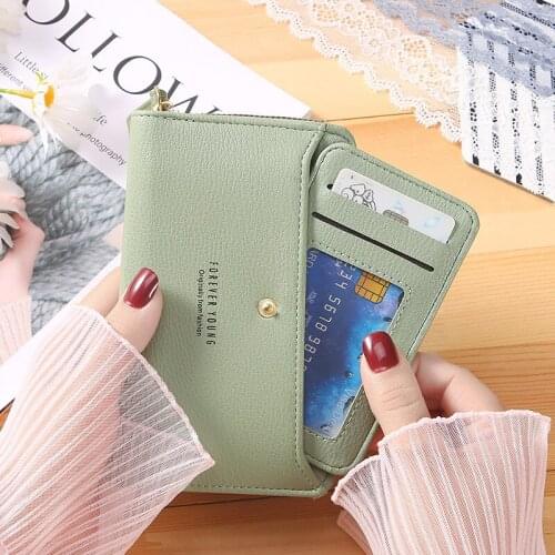 Fashion long women wallet female zipper wristlet handbag leather clutch money bag ladies large capacity coin purse card Holder