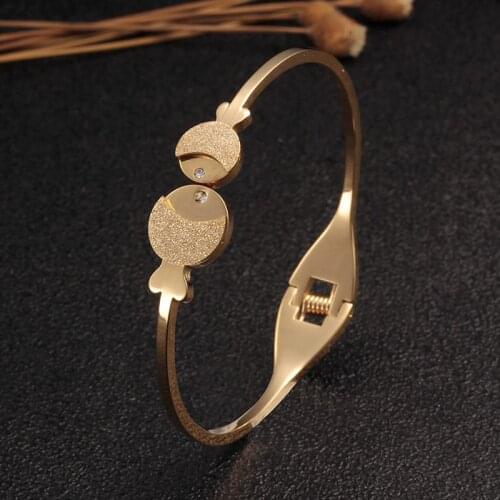 Fashion Cute Fish Gold Plated Women Girls Open Cuff Bangles Stainless Steel Charm Wedding Party Bangles For Kids Birthday Gift