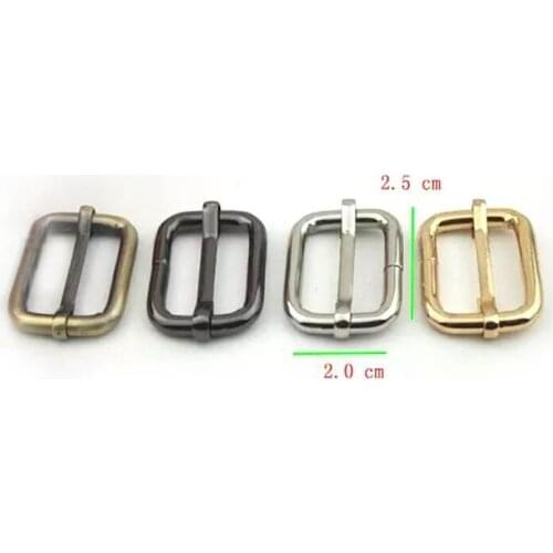 1 inch Antique Brass Strap Adjuster 25mm inner size Bronze Rectangle Sliders 50pcs/lot