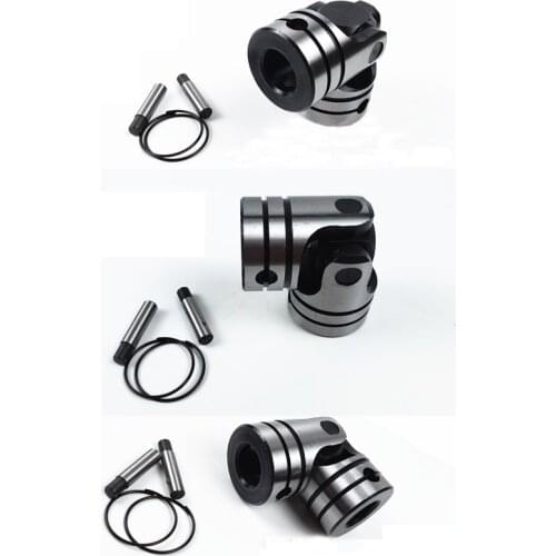 1pcs Metal universal joint Boat Metal Cardan Joint Gimbal Couplings Universal Joint Connector Black Plating