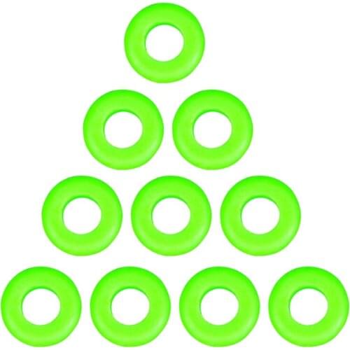 10Pcs Rod Stop Ring Silicone Fishing Rod Anti-skid Ring Fishing Rod Fishing Rod Finger Ring Fishing Gear Fishing Gadgets