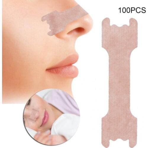 100 Pcs Breathe Right Better Nasal Strips Right Way To Stop Snoring Anti Snoring Strips Easier Better Breathe Health Care