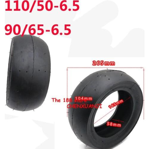 110/50-6.5 90/65-6.5 Tubeless Tyre Tire 11 inch for SUPER Scooter Mini MOTO Pocket Bike 38/47/49/50CC MTA1, MTA2,MTA4