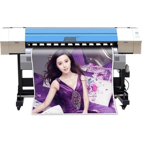1440dpi High Speed Large Scale Inkjet Vinyl Banner Sticker Printing Machine DX5 Head Eco Solvent Based Ink Printer for Sale