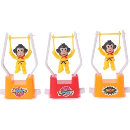 2018 New Fashion Style Novelty Monkey Animal Artistic Gymnastics Toy Cartoon Wind Up Toy Kids Toy