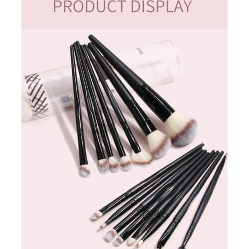 5pcs/7pcs/10pcs/12pcs/15pcs Makeup Brush Set Eye Shadow Blush Eyebrow Brush Lip Brush Super Soft Hair Makeup Tool Professional
