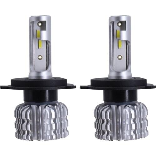 50 sets 38w fanless all in one led headlight H11 H7 H4 9004 9007 H13 9005 9006 H1 H3 12v auto led headlight 6500k