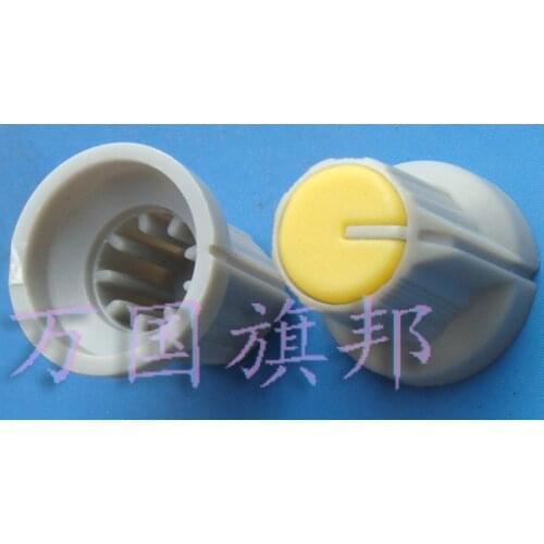 Free Delivery.Environmentally friendly plastic potentiometer knob 16 mm in diameter and 15 mm in diam