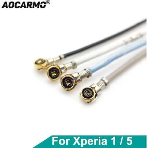 Aocarmo Wifi Wire Antenna Signal Flex Cable For Sony Xperia 1 / X1 / XZ4 J9110 For Xperia 5 / X5 / J8210 J9210 Replacement