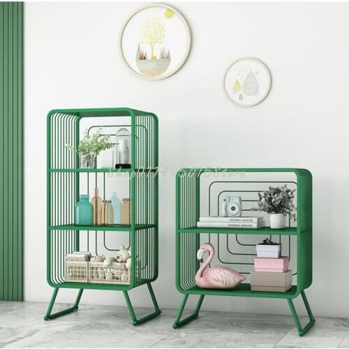 Childrens Bookshelf Living Room Simple Household Bedside Bookcase Rack Storage Cabinet Student Bookshelf Picture Book Rack