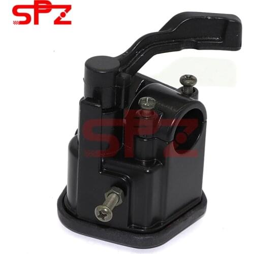 7/8" 22mm Motorcycle Motorbike Thumb Throttle Assembly for Yamaha Raptor 350 660 700 - Black