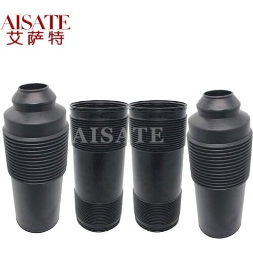 4pcs Front Rear Rubber Dust Boot Cover ABC Hydraulic Shock Absorber Repair kits for Mercedes R230 SL550 SL600 SL63 AMG 2003-2011