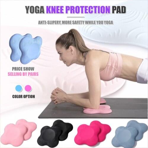Yoga Mat Anti-Slippery Knee Pad Elbow Protection Soft PU Foam Cushion Pilates Kneeling Pad Wrist Hands Protective Mat
