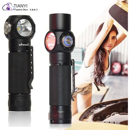Red light/white light two-in-one multi-function lighting flashlight, beekeeping red light aluminum alloy magnetic lighting lamp