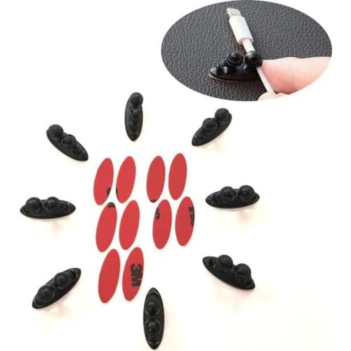 8pc Auto Car Wire Clip Stickers for SSANGYONG Chairman Rexton Kyron Rodius Actyon korando Tivolan