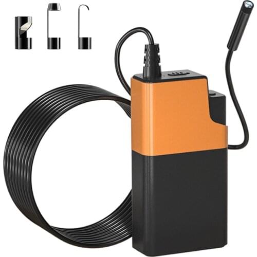 Inskam ALS100 1080P 5M WiFi Connection Industrial Endoscopic Electronic Camera 8mm Lens Built-in IPEX Antenna with 6 LED Lights