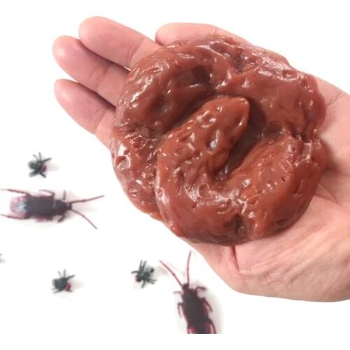 Realistic Practical Gag-Funny Joke Tricky Mischief Turd Gag Gift Realistic Shits Poop Fake Turd Classic Shit Funny Toys