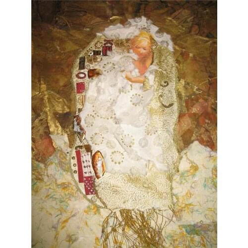 Handmade oil painting reproduction Ode To Klimt by Gustav Klimt