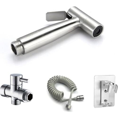 1 Set Ducha Higienica Handheld Shower Bidet Toilet Spray Bidet Shattaf Sprayer Hygiene Toilet Spray Bottom Cleaner Spray Shower