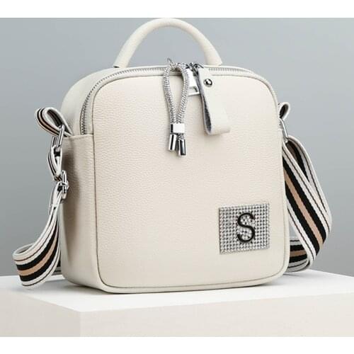 Womens Bag High Quality Genuine Leathe Women Handbags Designer Cowhide Women Shoulder bags Fashion Luxury Female Messenger Bag