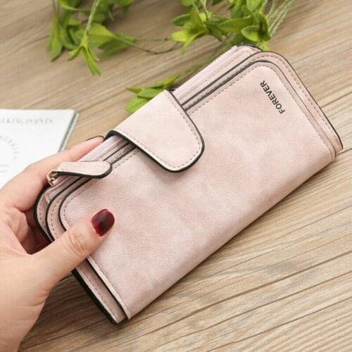 Women Wallet PU Leather Wallet Purse Long Card Holder Clutch Box Bag Phone Bag Handbag /NO