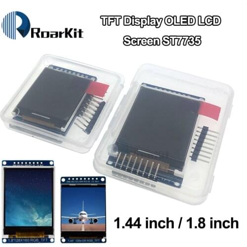 3.3V 1.44 1.8 inch TFT LCD Display Module 128*128 128*160 65K SPI Full Color Screen IPS For Arduino 51 Replace OLED ST7735