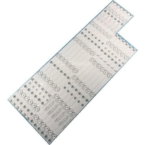12PCS/set New LED Strip For AOC TV LD50V02S T5002S LE50D1452 50PFF3655/T3 GJD500611002-X2-L-R LB-PF3528-GJD2P5C506X11-R-B