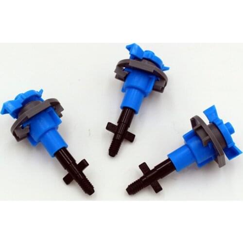 200pcs/pack 360Degree Rotary Sprinkler Hanging Nozzles With 4.8mm Screw Connector Garden Micro Drip Irrigation Fitting M194