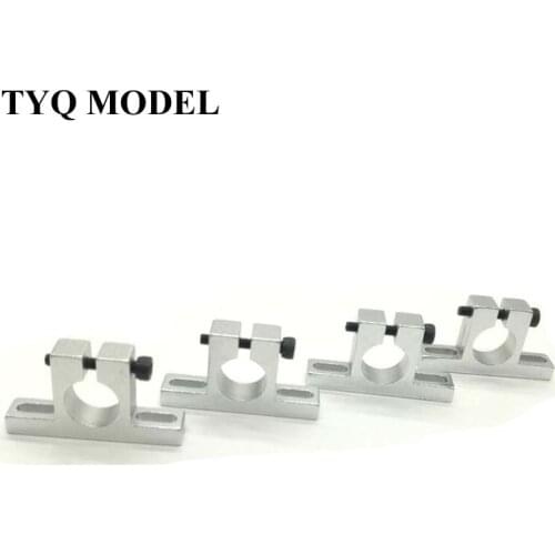 4pcs T Aluminium Alloy Pipe Clamp Motor Mount for Quad&HexaCopter 12mm / 14mm Carbon fiber tube