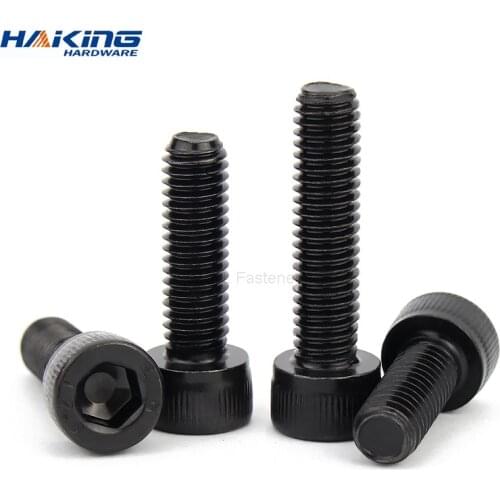 5-50pcs Hexagon Hex Socket Cup Head Screw Bolts M2 M2.5 M3 M4 M5 M6 M8 M10 12.9 Grade Carbon Steel Allen Screw Din912