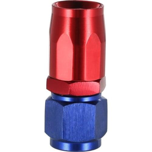 AN-4 AN-6 FAST FLOW Fuel Oil Braided Hose Fitting Lightweight Aluminium Swivel Fitting