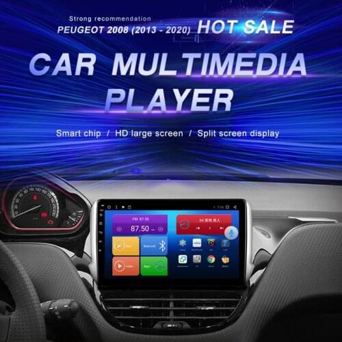 Android Car DVD For Peugeot 2008 (2013 - 2020) Car Radio Multimedia Video Player Navigation GPS Android10.0 Double Din