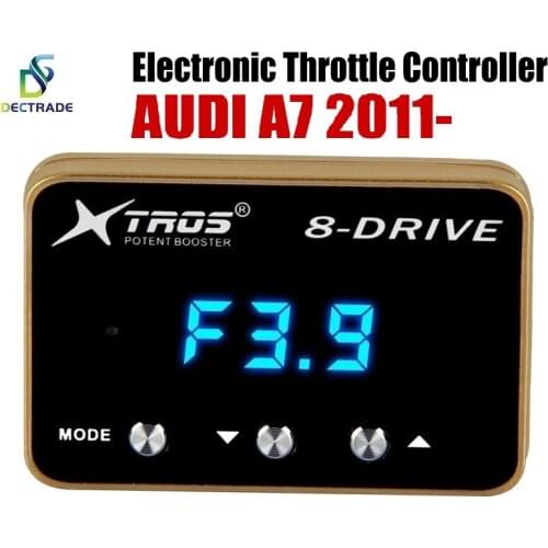 DECTRADE Car Electronic Throttle Controller Racing Accelerator Potent Booster For Audi A7 2011- Tuning Parts 8 Drive