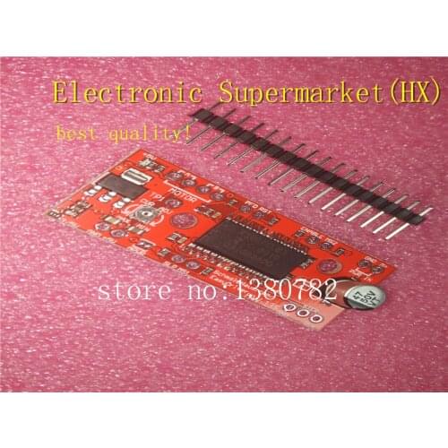 Free shipping 5pcs/lots Easy Driver Shield stepping Stepper Motor Driver board V44 A3967