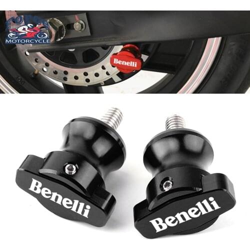 For Benelli BJ 500 BN 600i 302 251 TNT 125 300 600 Motorcycle CNC Frame Stands 6MM Screws sliders Swingarm Spools Slider