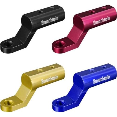 Motorcycle Expansion Rack Rear View Handlebar Mirror Mount Adapter Motorbike Light Expansion Bracket Phone Holder Stand