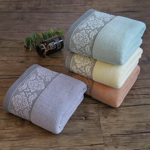 Pure Cotton Printed Thicken Large Size Soft Bath Towel For Adult Children Home Hotel Sport Gym Beach Towels Travel Accessories